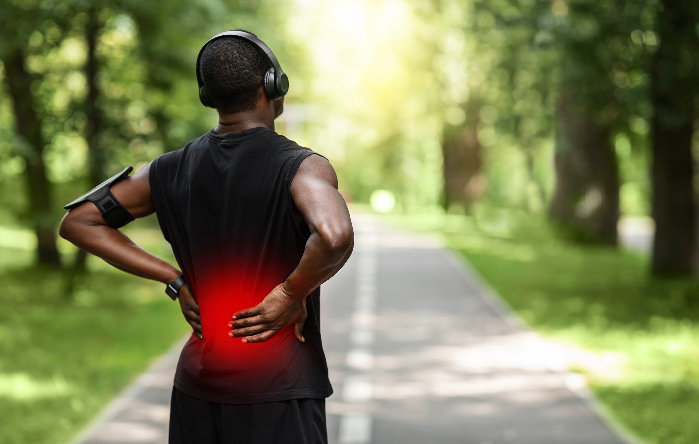 Lower back pain while running